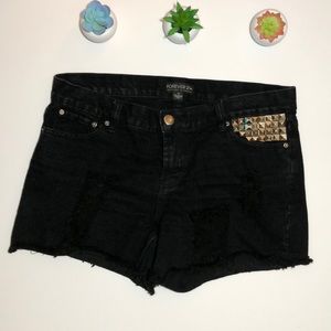 Forever 21+ Distressed Shorts